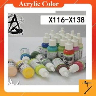 Sơn mô hình Arylic sunin7 [ X116 - X135 ]