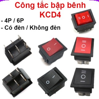 Công tắc bập bênh kcd4 16a/250v 25x31mm ||