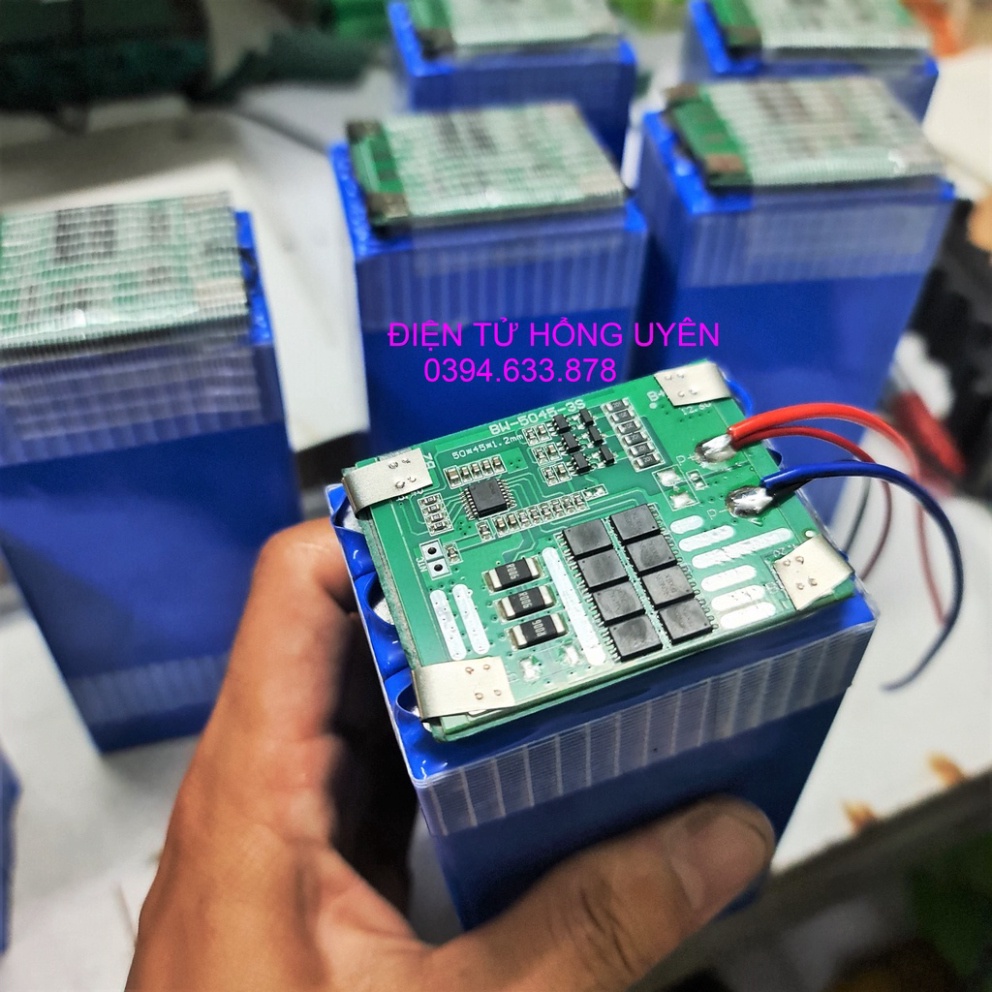 Bình pin Lithium 12V 15AH. Dòng xả cao 65A Max, Đóng từ 3 cell Super Lipo  + Mạch 3S 12,6V hãng CF điện