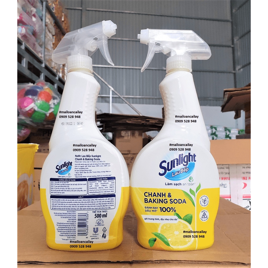 Sunlight nước Lau bếp