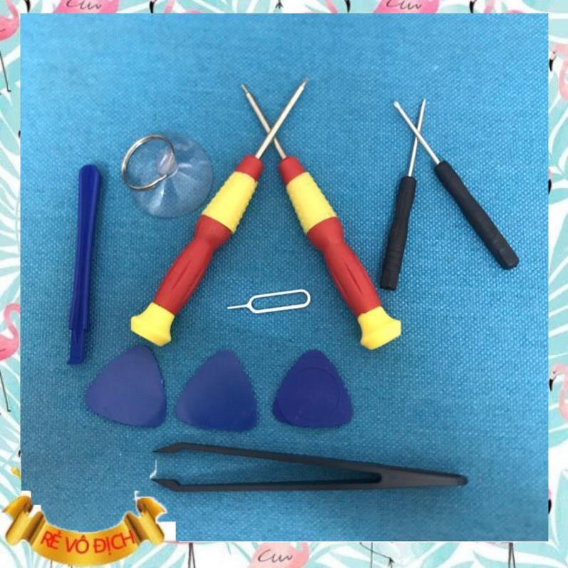 Bộ Tua Vít sửa chữa điện thoại (gồm 11 dụng cụ) đa năng nhiều cạnh. BH 1 năm Xibachao