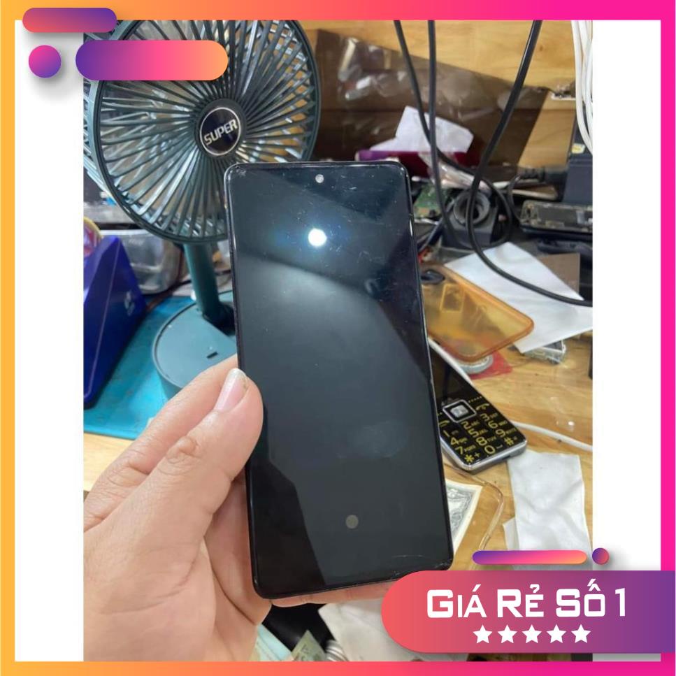 Màn hình hư vỡ Samsung A51. Màn hình xác Samsung A51 lấy cổ cáp hàng Zin bóc máy. Bảo hành 1 năm