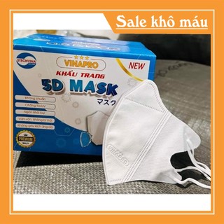 Sỉ 100 chiếc khẩu trang 5d mask vinapro