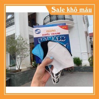 Sỉ 100 chiếc Khẩu trang 5D Mask Vinapro (Set 10 hộp ~ 100 cái)