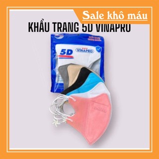 Sỉ 100 chiếc Khẩu trang 5D Mask Vinapro (Set 10 hộp ~ 100 cái)