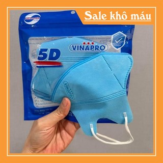Sỉ 100 chiếc Khẩu trang 5D Mask Vinapro (Set 10 hộp ~ 100 cái)