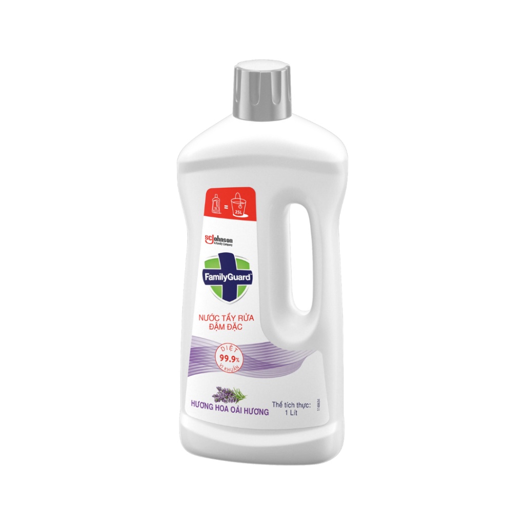 Family Guard Dung dịch lau sàn hương Lavender 1000ML