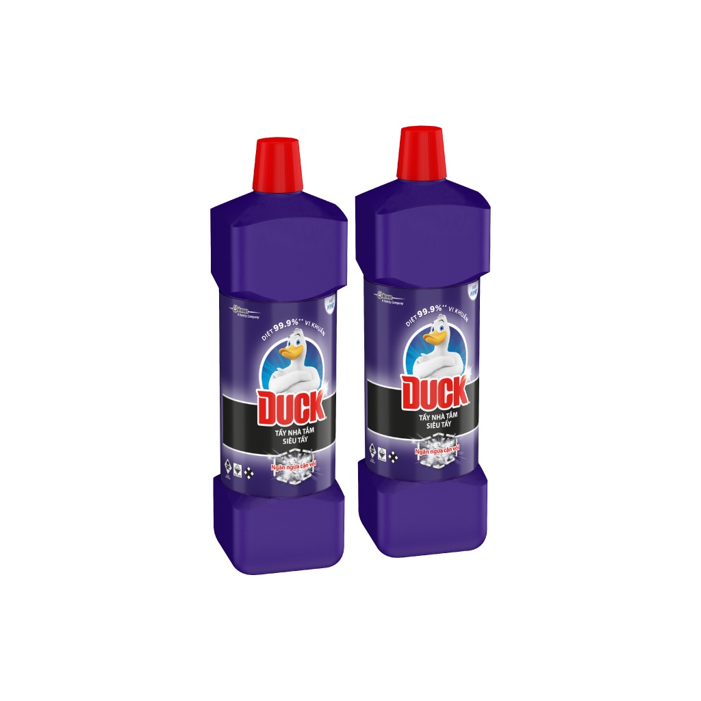 Combo 2 Tẩy Rửa Nhà Tắm DUCK Siêu Tẩy Pro 1800ml/chai