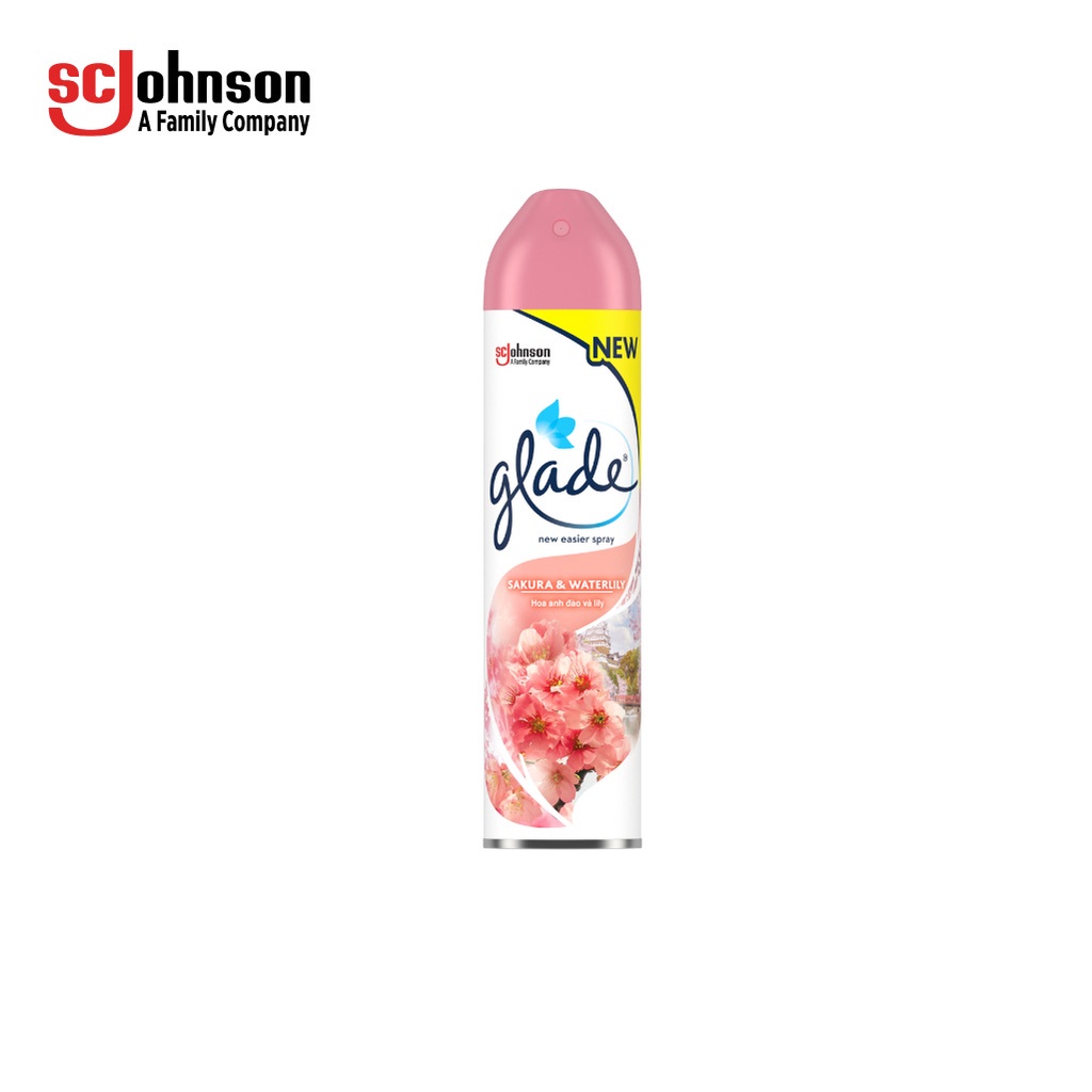 GLADE Xịt thơm phòng Hương Anh Đào Lily 280ml