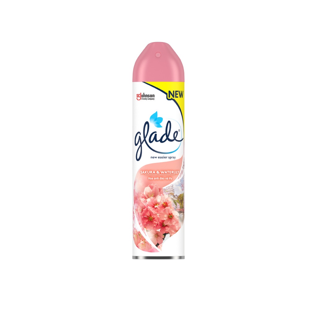 GLADE Xịt thơm phòng Hương Anh Đào Lily 280ml