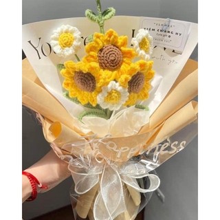 hoa len đầu bông cúc hoạ mi