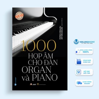 Sách - 1000 hợp âm cho đàn organ và piano
