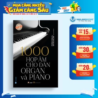 Sách - 1000 hợp âm cho đàn organ và piano