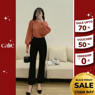 Quần ống loe basic thiết kế Calie House QL002