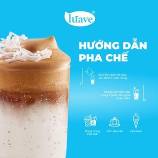 Bột Cốt Dừa Luave 500gr