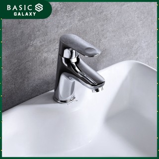 Vòi Lavabo Nóng lạnh Basics BW 602V Đồng mạ cao cấp, chống rỉ nước