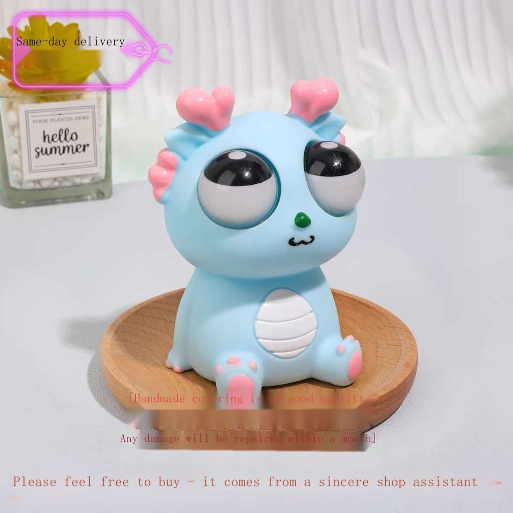 Douyin Đồ Chơi Nhấn Giảm Căng Thẳng Hình Khủng Long Mắt Sáng Tạo Vui Nhộn Cho Trẻ Em