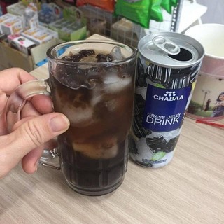 Nước sương sáo thạch đen CHABAA Thái Lan ( lốc 6 lon 230ml )