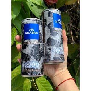 Nước sương sáo thạch đen CHABAA Thái Lan ( lốc 6 lon 230ml )