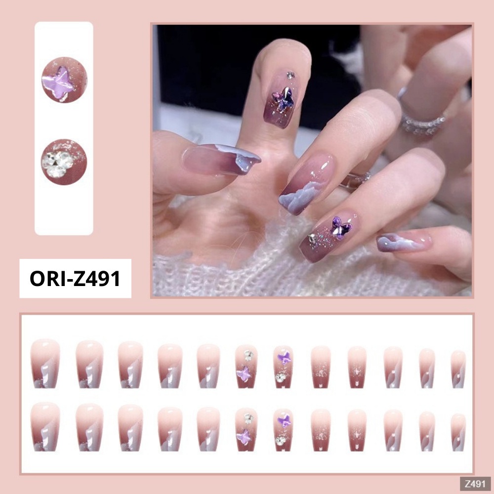 Set Nail Box Đính Charm Đính Đá 3D Móng Tay Nail Thời Trang Cá Tính ORI ACCESSORIES Z902