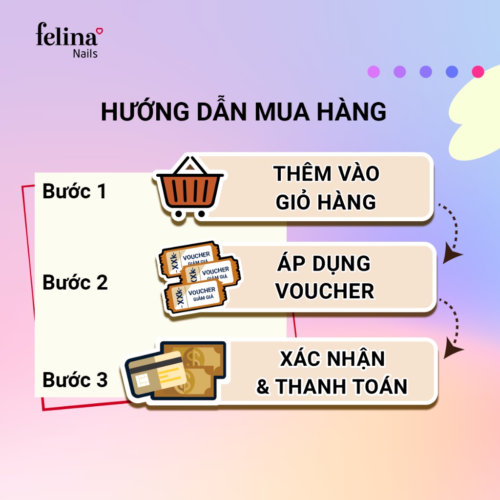 [HB GIFT] Sơn dưỡng nền móng cao cấp Felina 14,5ml