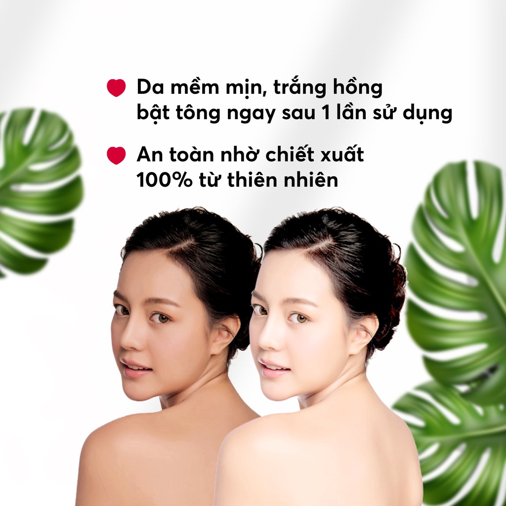 [GIFT] Kem Body Dưỡng Trắng Da Felina Home Spa 250g AHA từ đường mía & Nhân Sâm 100% thiên nhiên Whitening Body Cream