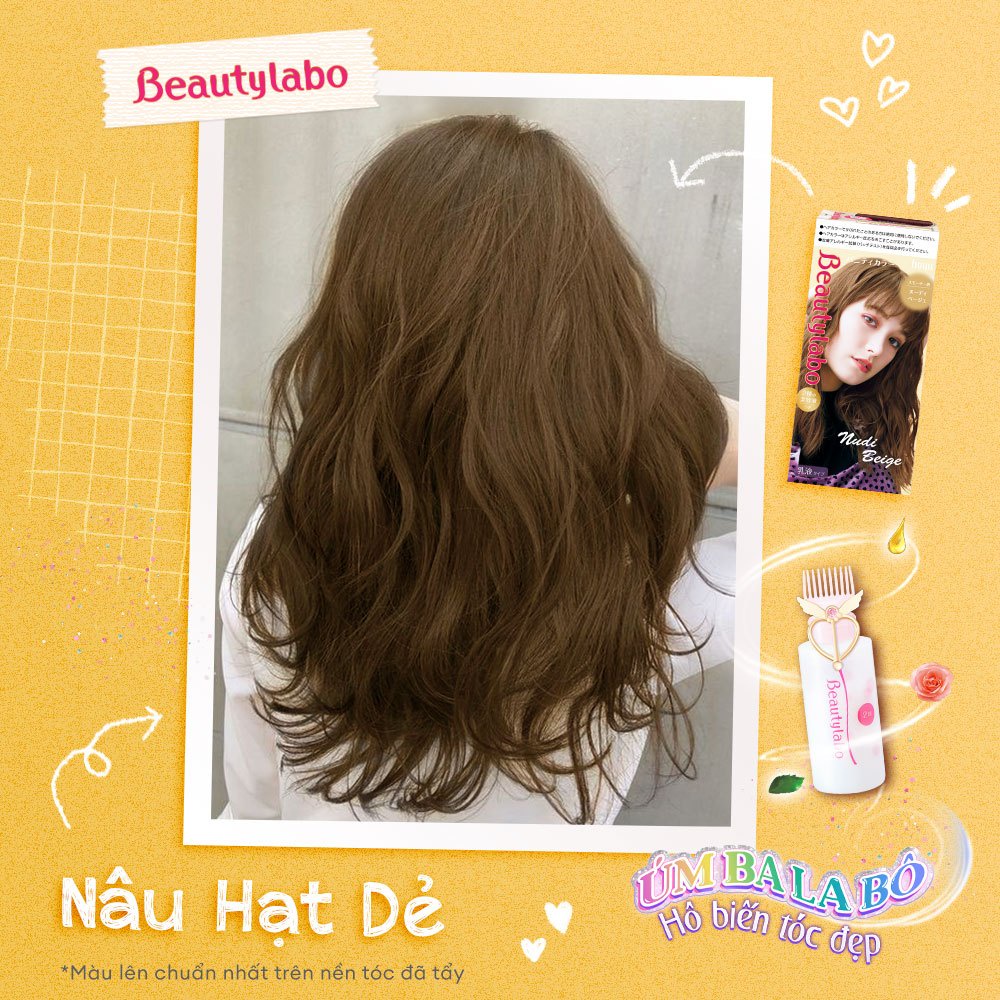 [HB GIFT] Thuốc nhuộm tóc dạng kem Beautylabo Vanity 133ml nhuộm dưỡng tóc mềm mượt chuẩn Nhật