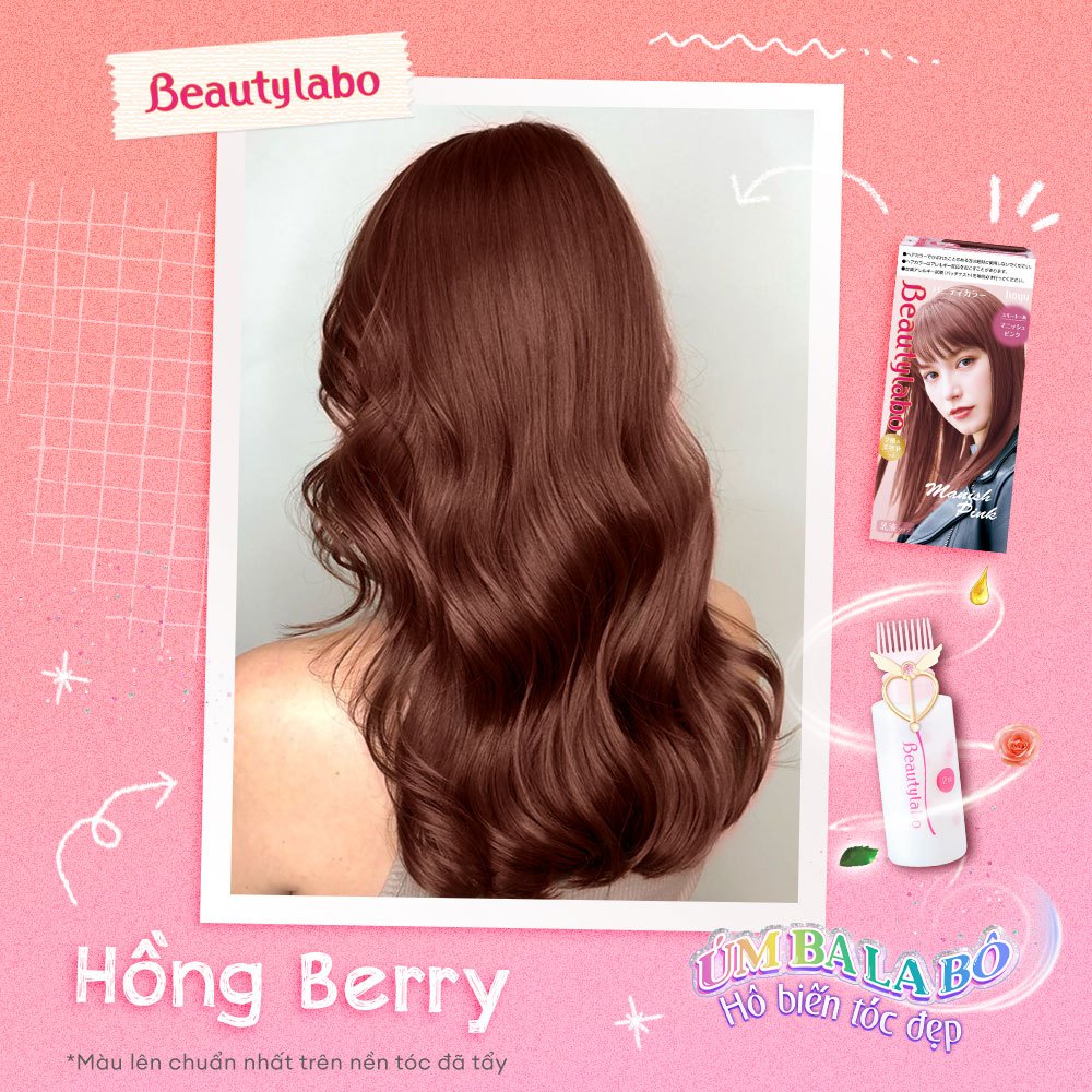 [HB GIFT] Thuốc nhuộm tóc dạng kem Beautylabo Vanity 133ml nhuộm dưỡng tóc mềm mượt chuẩn Nhật