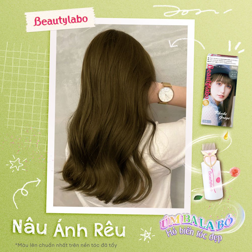 [HB GIFT] Thuốc nhuộm tóc dạng kem Beautylabo Vanity 133ml nhuộm dưỡng tóc mềm mượt chuẩn Nhật