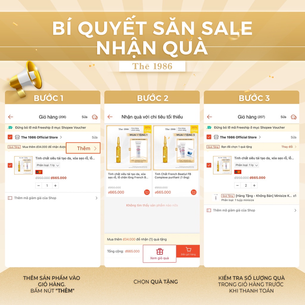 French Beauty - Tinh Chất Serum Tái Tạo, Phục Hồi Sẹo Rỗ, Sẹo Lõm FB Complexe Purifiant