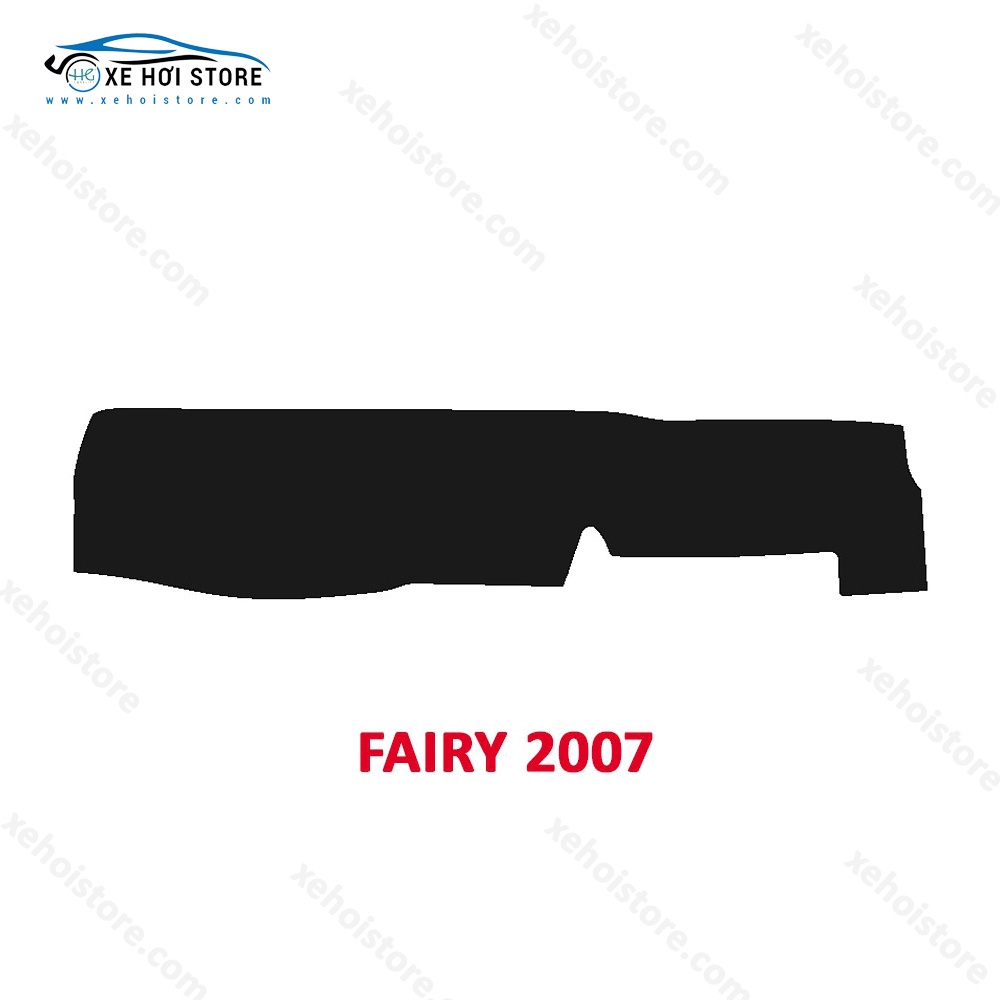 Thảm Taplo dành cho xe Fairy 2007 chất liệu nhung, da carbon, da vân gỗ