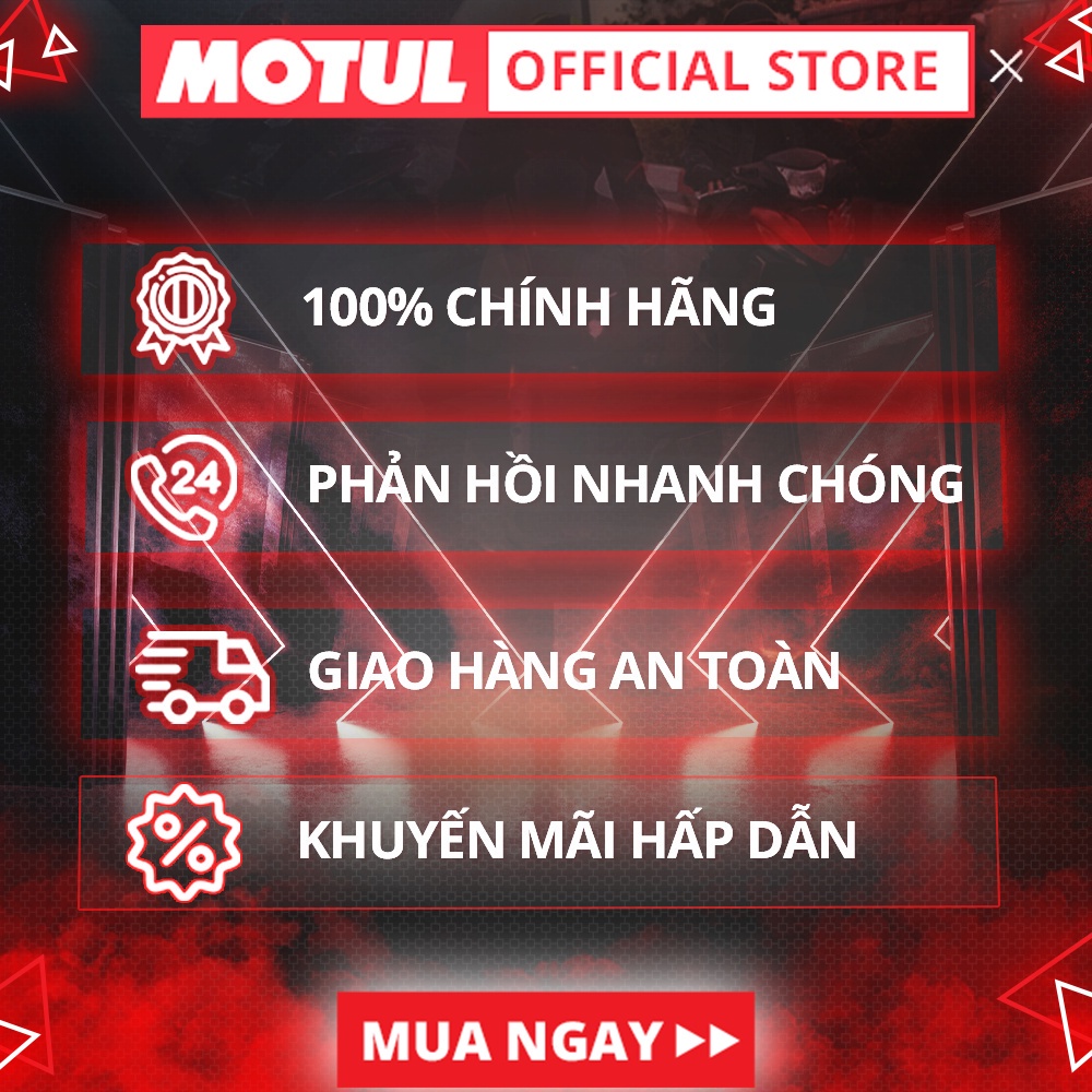 [QUÀ TẶNG KHÔNG BÁN] Stickers MOTUL dán xe trang trí