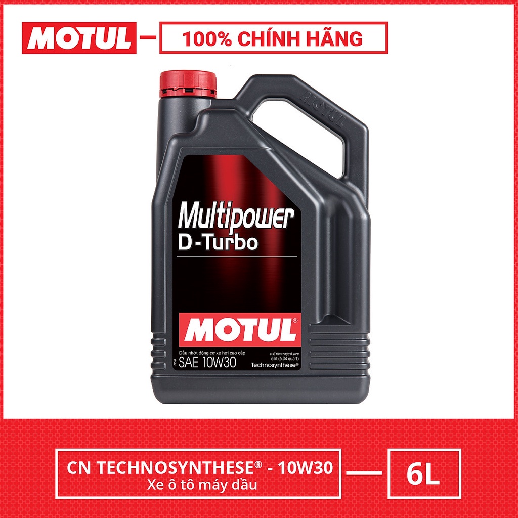 Dầu nhớt xe ô tô máy dầu MULTIPOWER D-TURBO 10W30 6L