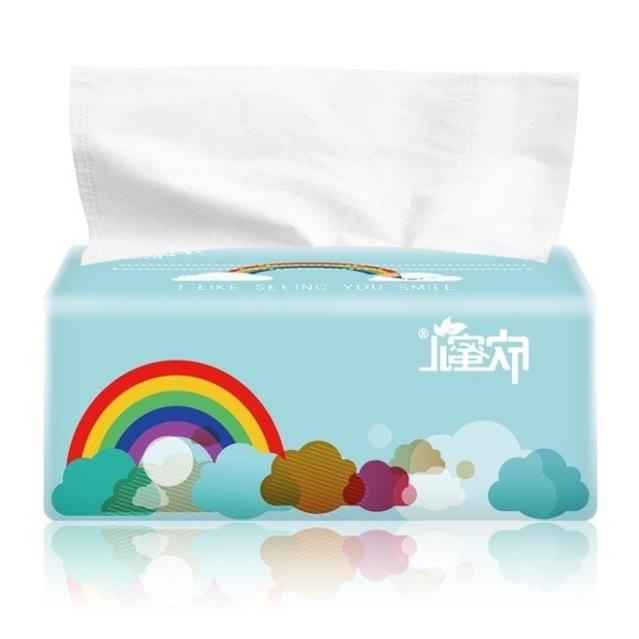 Giấy rút ,giấy ăn cầu vồng XINMIER siêu dai , siêu mềm,mịn