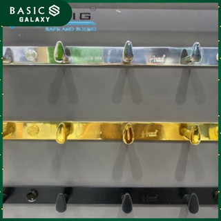 Móc treo áo 5 chấu Inox 304 HOBIG cao cấp, thiết kế hài hòa, kiểu dáng hiện đại, nhiều tính năng