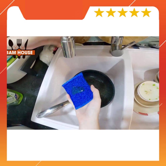 Combo 4 Cước kim tuyến đa sắc rửa chén nồi dày dặn
