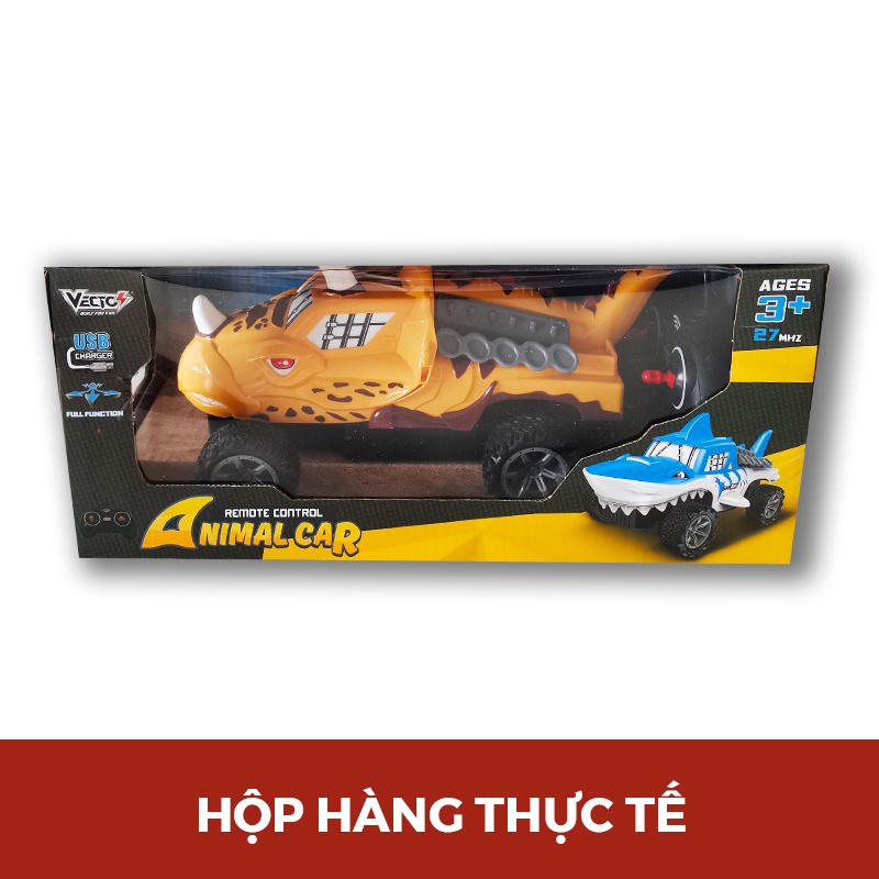 Đồ Chơi Xe Siêu Thú Tê Giác Điều Khiển Từ Xa VECTO VT2322A