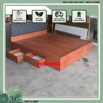 SALE Giường gỗ công nghiệp đầu giường bọc nệm nhiều kích thước