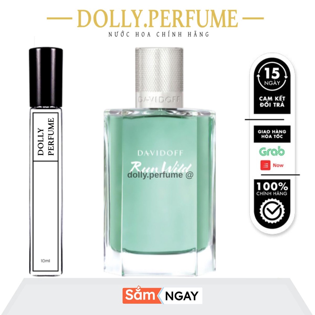 Tester Nước Hoa Davidoff Run Wild For Him EDP 10ml