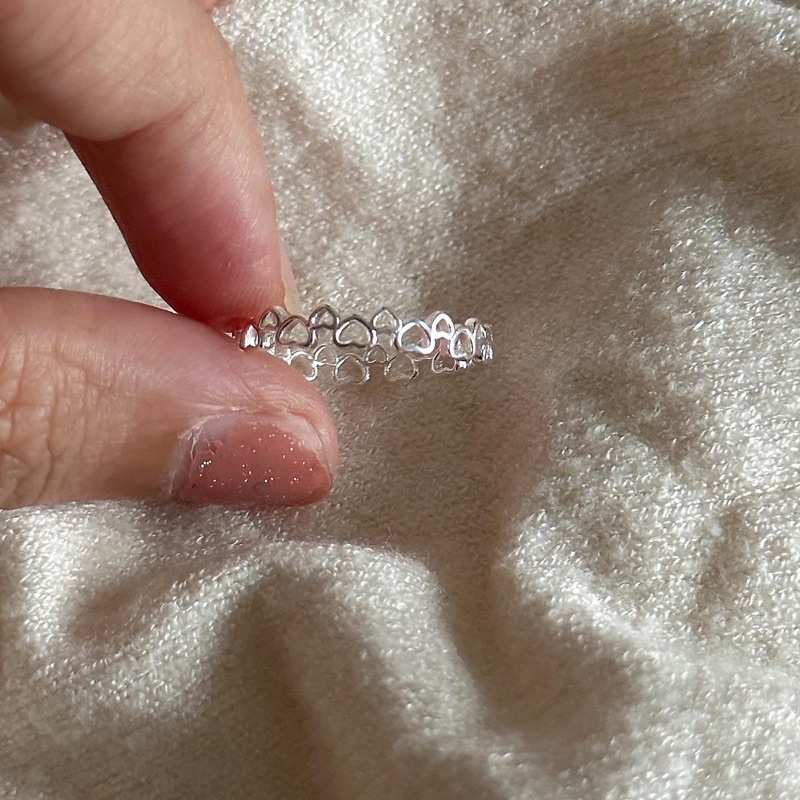 Nhẫn nữ tự điều chỉnh phong cách đơn giản thanh lịch