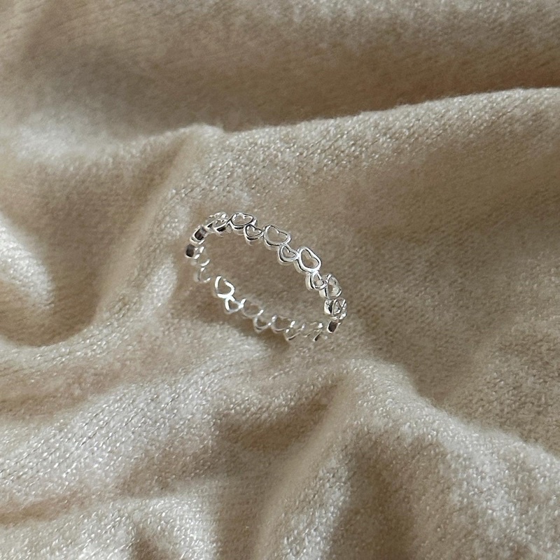 Nhẫn nữ tự điều chỉnh phong cách đơn giản thanh lịch