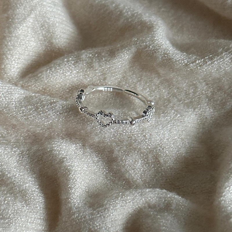 Nhẫn nữ tự điều chỉnh phong cách đơn giản thanh lịch