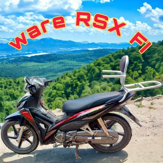 Baga phượt xe ware RSX Fi.Mẫu mới tháo rời 2 tay vịn