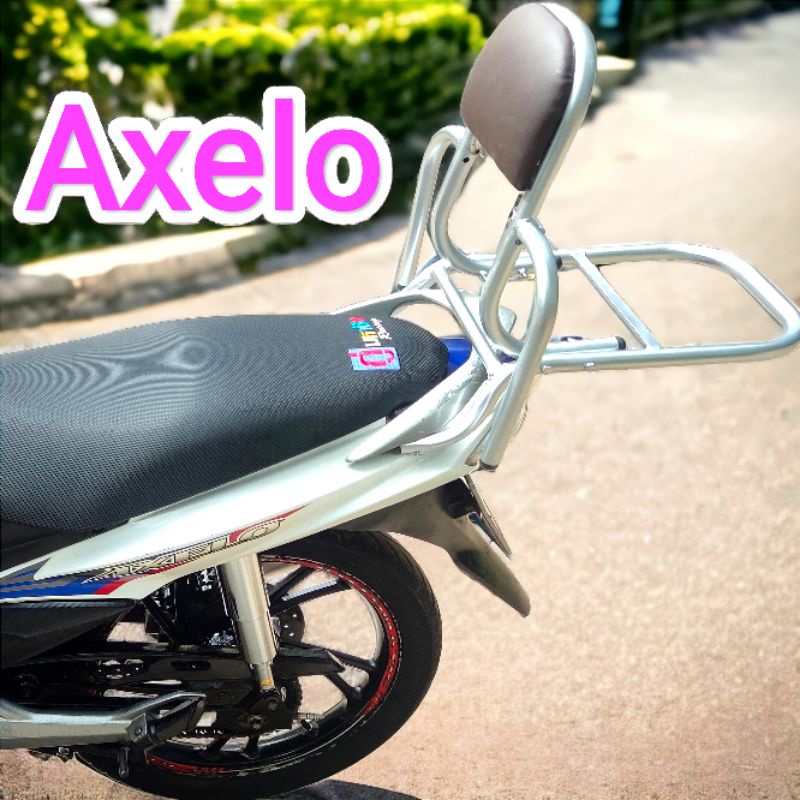 Baga phượt xe Axelo.Mẫu mới có thể tháo rời tay vịn