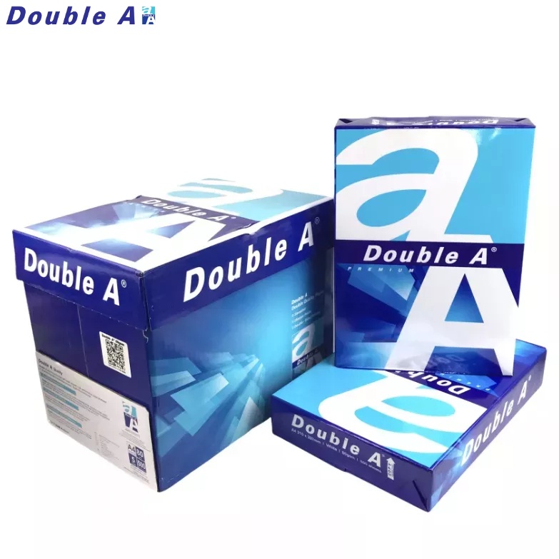 Thùng giấy a4 double a 80gsm (5 tập trong 1 thùng) / giấy photo a4 double a dl80 - GIẤY GIẦY ĐẸP đặc