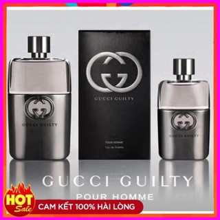 Nước hoa Gucci Guilty Pour Homme 90ml, nước hoa nam lưu hương chính hãng thơm s3