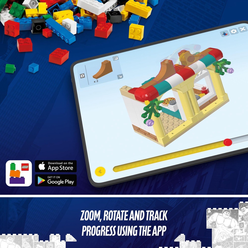 LEGO Superheores 76244 Siêu Xe Của Miles Morales