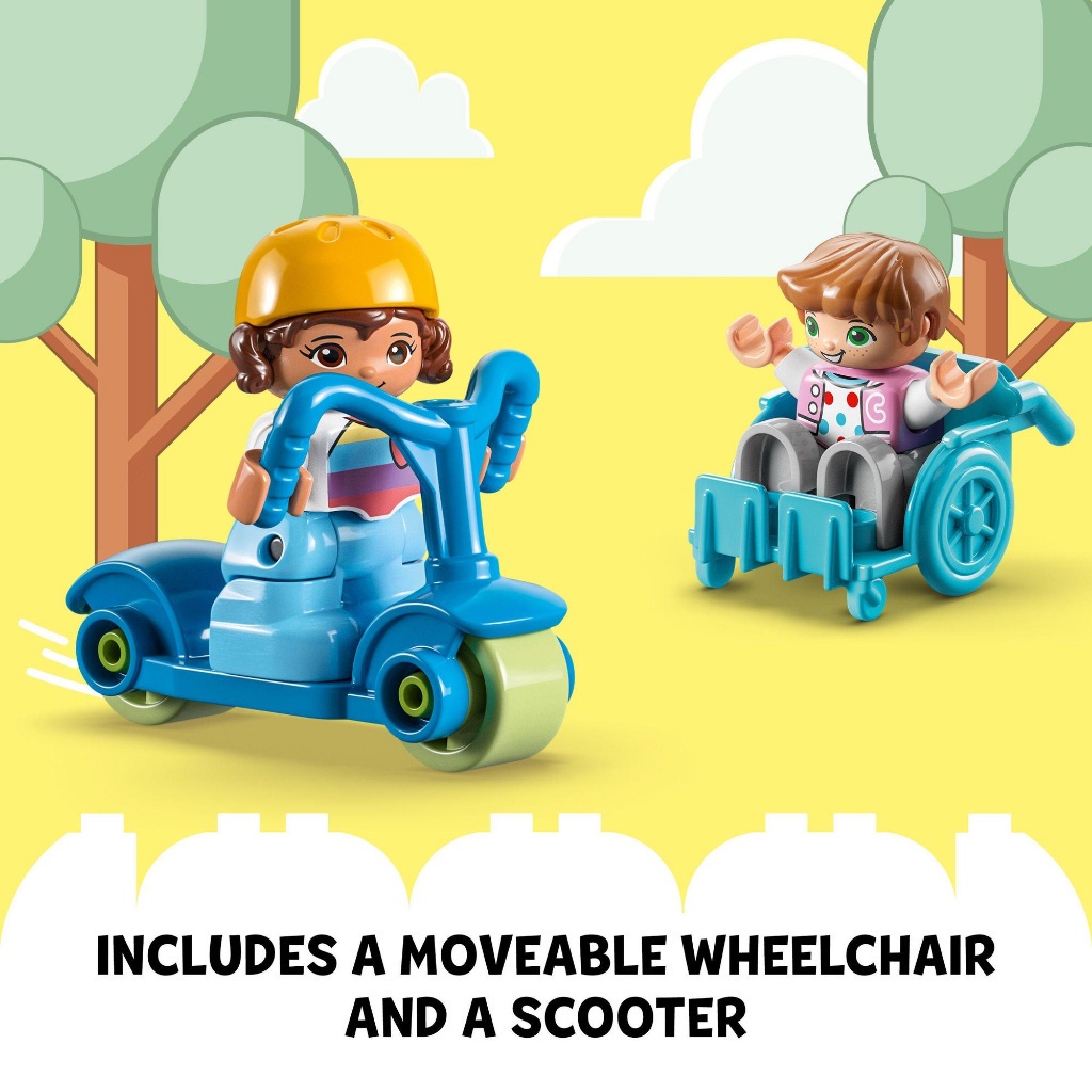 LEGO DUPLO 10992 Đồ chơi lắp ráp Trung tâm chăm sóc trẻ