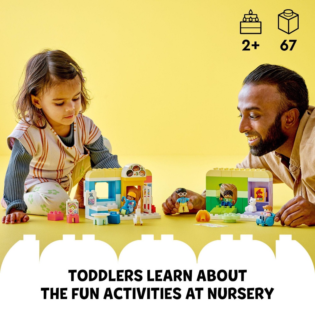 LEGO DUPLO 10992 Đồ chơi lắp ráp Trung tâm chăm sóc trẻ