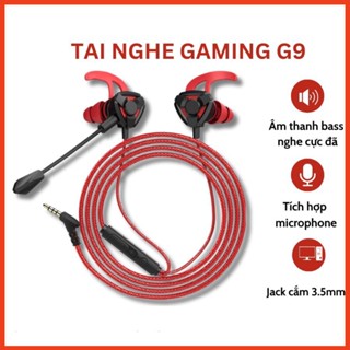 Tai nghe game thủ G9 G20 GM3 - Tai nghe gaming có mic rời cho điện thoại máy tính
